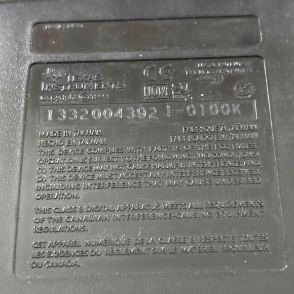 Texas Instruments TI-86 Graphing Calculator *Tested* - Picture 6 of 6